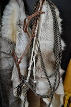 Californian Loping Hackamore with 8 plait leather noseband