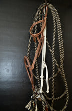 Californian Loping Hackamore with 8 plait leather noseband