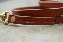 The Original Leather Dog Lead