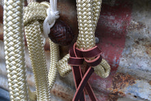 Loping hackamore: cream rope nose band "G"