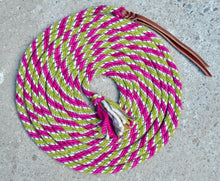 Pink and Lime green  mecate